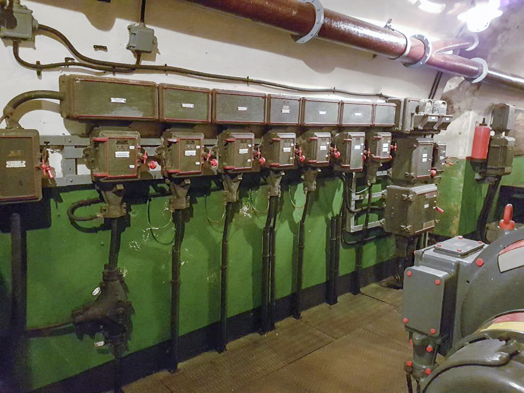 Ligne Maginot - BAMBESCH - A35 - (Ouvrage d'infanterie) - La sous-station de l'usine électrique - ELLENA-CUNY