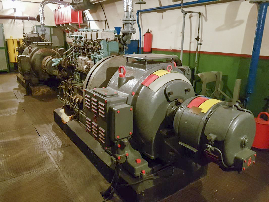 Ligne Maginot - BAMBESCH - A35 - (Ouvrage d'infanterie) - L'usine électrique - ELLENA-CUNY
