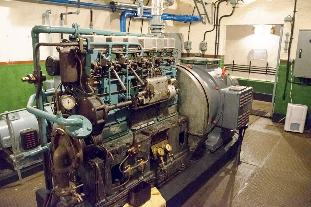 Ligne Maginot - BAMBESCH - A35 - (Ouvrage d'infanterie) - L'usine électrique - EMANUELLI Hervé