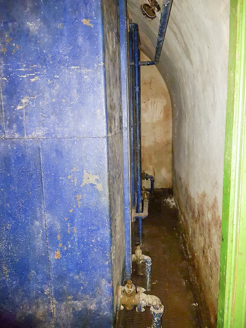 Ligne Maginot - BAMBESCH - A35 - (Ouvrage d'infanterie) - Réservoir d'eau de refroidissement des moteurs - ELLENA-CUNY