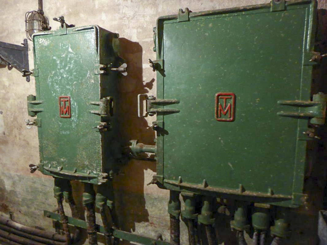 Ligne Maginot - BAMBESCH - A35 - (Ouvrage d'infanterie) - Le répartiteur téléphonique principal - ELLENA-CUNY