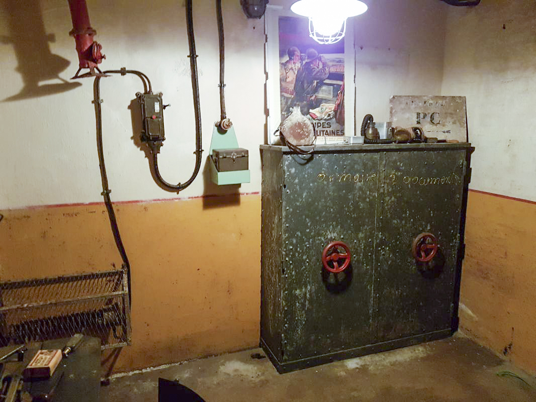 Ligne Maginot - BAMBESCH - A35 - (Ouvrage d'infanterie) - PC de l'ouvrage
Armoire à documents - ELLENA-CUNY
