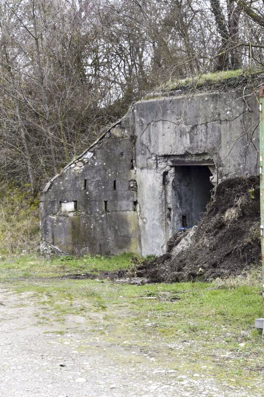 Ligne Maginot - PA NIFFER 1 - (Blockhaus pour canon) - Entrée coté ouest - D.Froehly