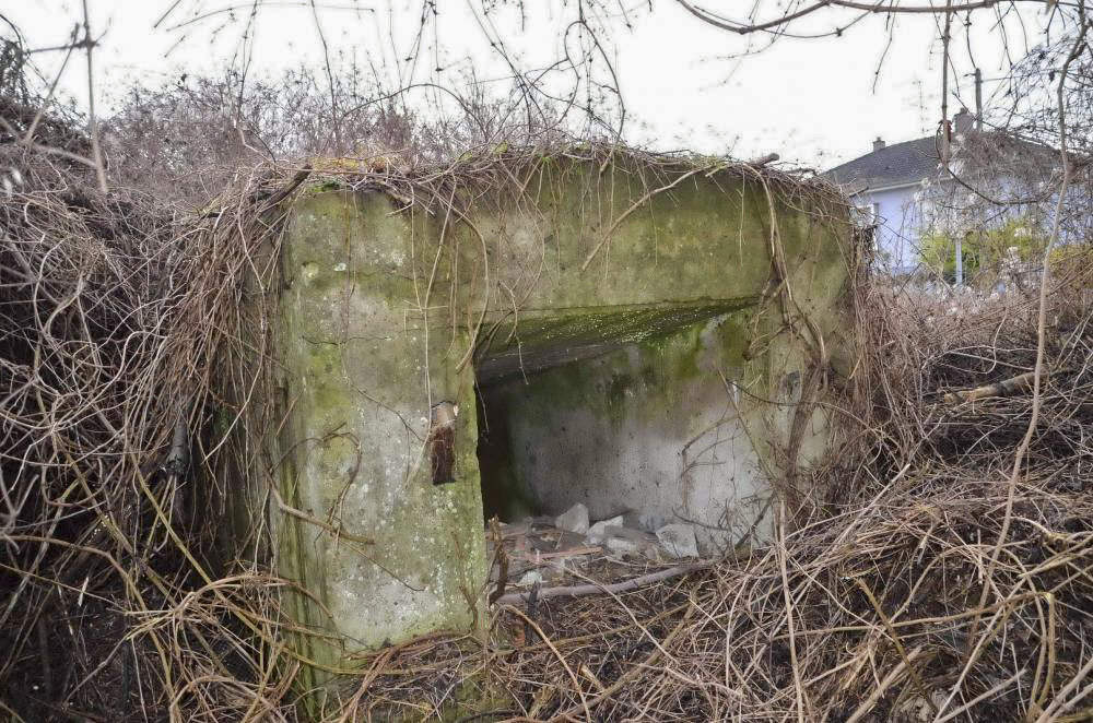 Ligne Maginot - RIXHEIM EST (10° RIF PUIS 105° DIF) - (PC de Secteur) - Cette entrée est orientée Nord-Ouest, elle est démunie de porte - D. Froehly