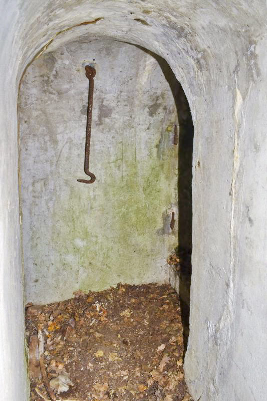 Ligne Maginot - PETIT-LANDAU OUEST (I/10° RIF) - (PC de Sous-Quartier) - Entrée nord, avec à droite l’escalier. - Daniel Froehly