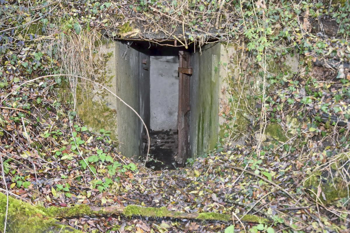 Ligne Maginot - VOIE-FERREE 3 - (Cuve pour arme d'infanterie) - Entrée de l'abri - Daniel Froehly