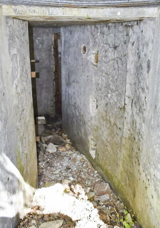 Ligne Maginot - VOIE-FERREE 4 - (Cuve pour arme d'infanterie) - Couloir d'entrée - D. Froehly