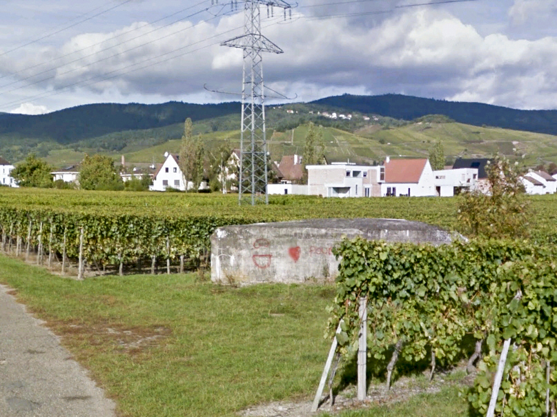 Ligne Maginot - LANGGASS NORD - (Blockhaus pour arme infanterie) -  - Google Streetview