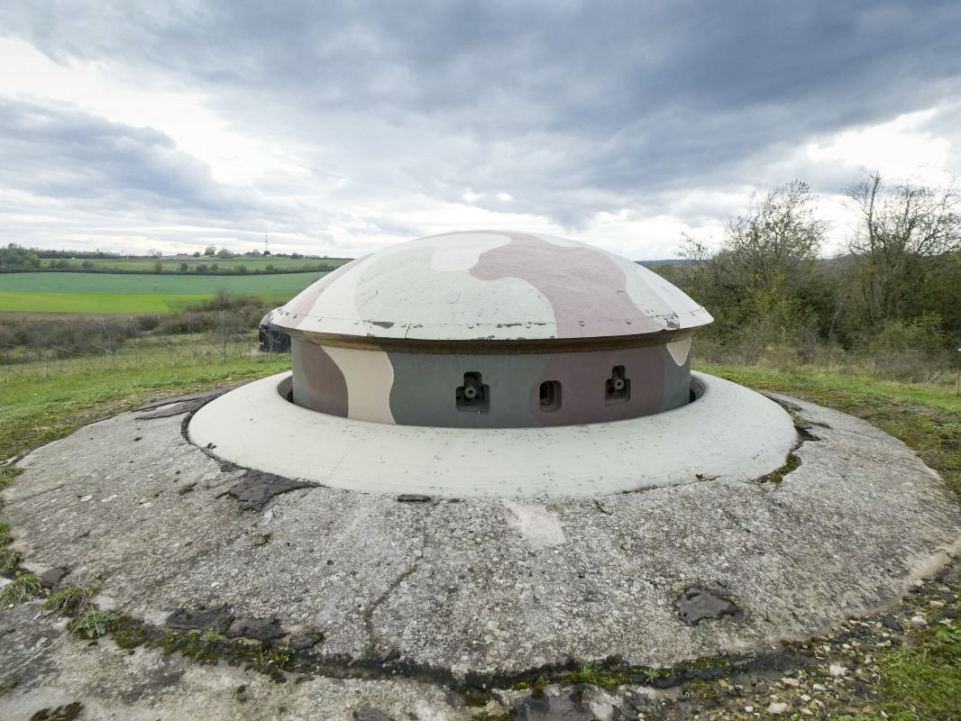 Ligne Maginot - ROHRBACH - FORT CASSO - (Ouvrage d'infanterie) - Tourelle pour deux A.M. - ELLENA - CUNY