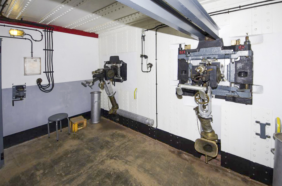 Ligne Maginot - ROHRBACH - FORT CASSO - (Ouvrage d'infanterie) - Bloc 1
Chambre de tir - AURET Vincent