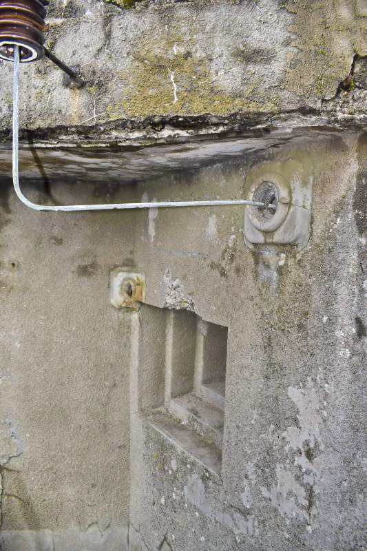 Ligne Maginot - ROHRBACH - FORT CASSO - (Ouvrage d'infanterie) - Bloc 2
Entrée de l'antenne dans le bloc - Daniel Froehly