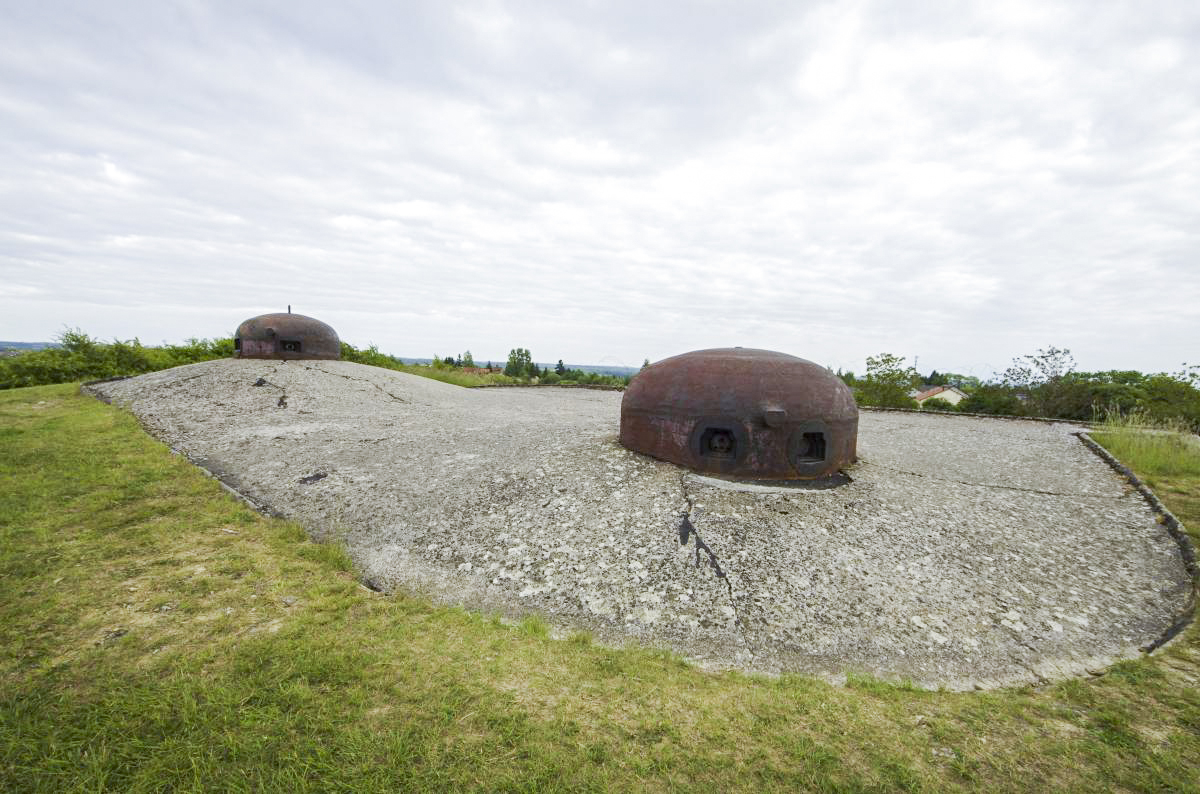 Ligne Maginot - ROHRBACH - FORT CASSO - (Ouvrage d'infanterie) - Bloc 2
Cloche GFM et cloche AM - AURET Vincent