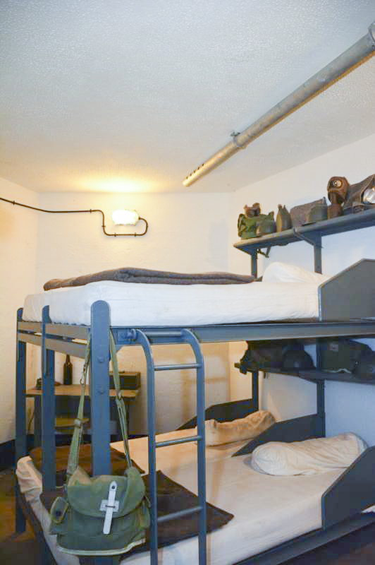 Ligne Maginot - ROHRBACH - FORT CASSO - (Ouvrage d'infanterie) - Bloc 3
Chambrée pour la troupe - LAMBERT Pascal