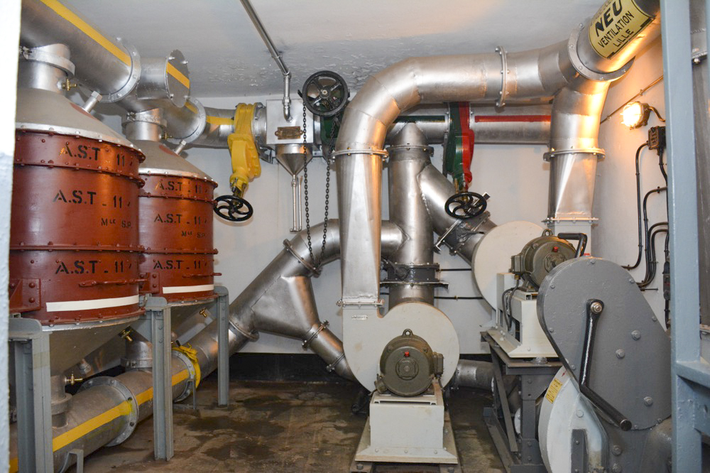 Ligne Maginot - ROHRBACH - FORT CASSO - (Ouvrage d'infanterie) - Bloc 3
Ventilation et filtrage de l'air du bloc - LAMBERT Pascal