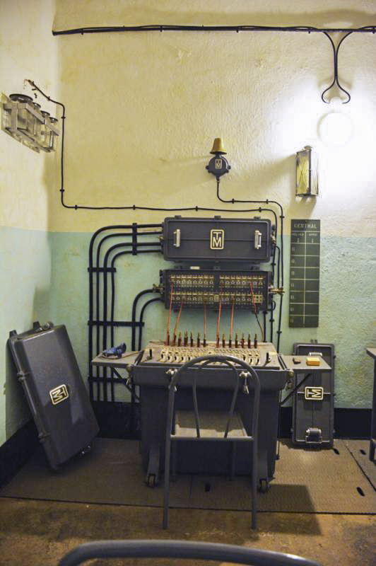 Ligne Maginot - ROHRBACH - FORT CASSO - (Ouvrage d'infanterie) - Le central téléphonique de l'ouvrage - LAMBERT Pascal