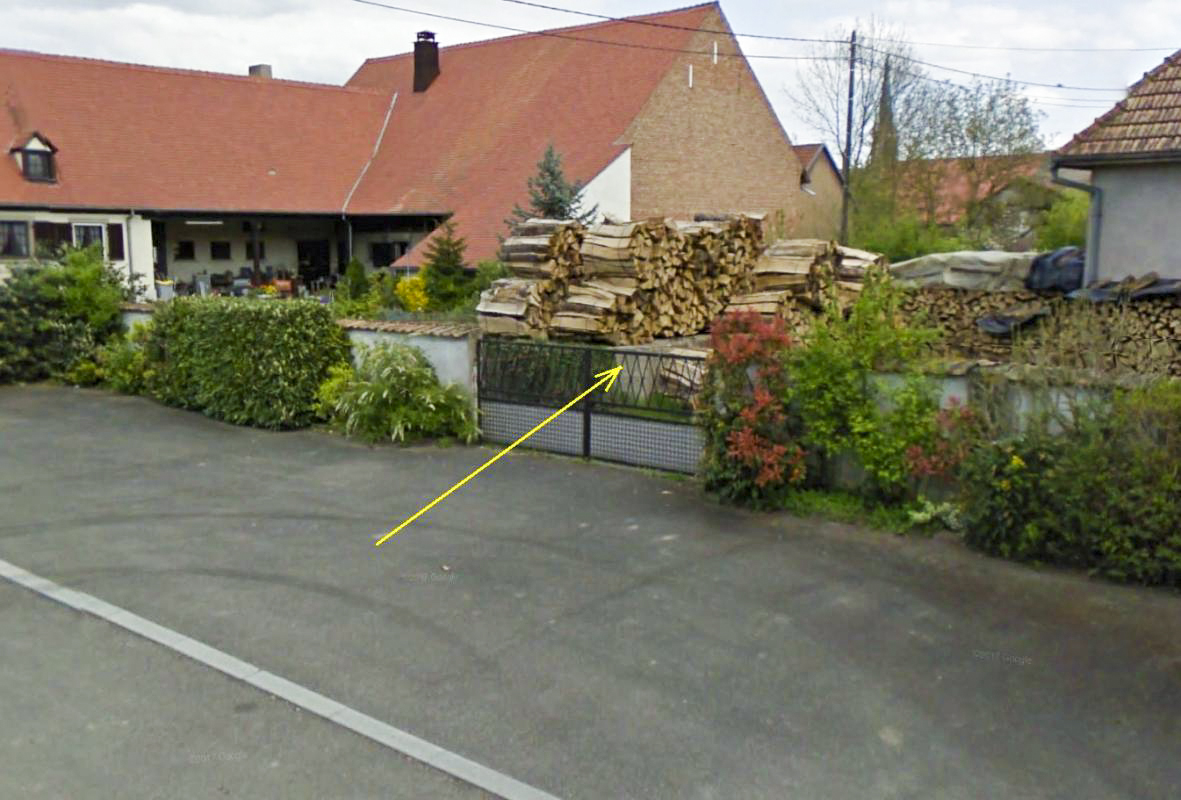 Ligne Maginot - PC de MACKENHEIM (CM1 / I /42° RIF) -  - Google Streetview