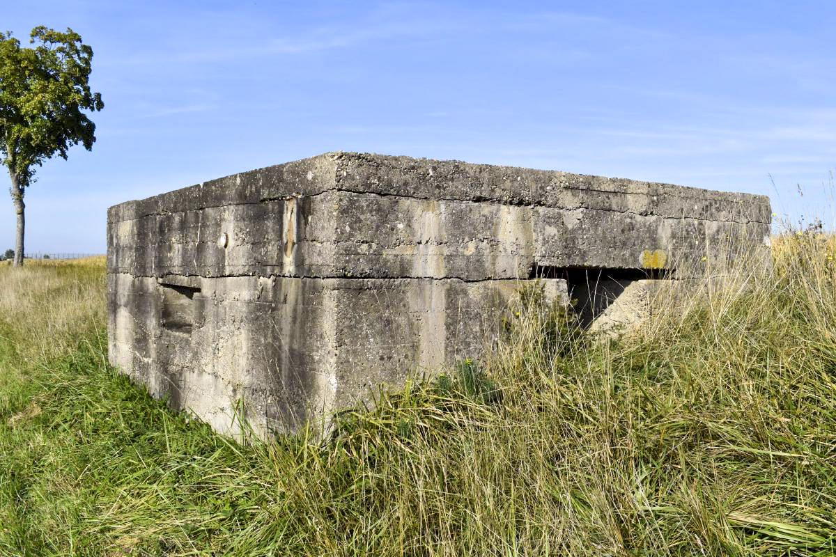 Ligne Maginot - ALTE STRASSE - (Observatoire d'infanterie) - Côté sud avec l'entrée - D.Froehly