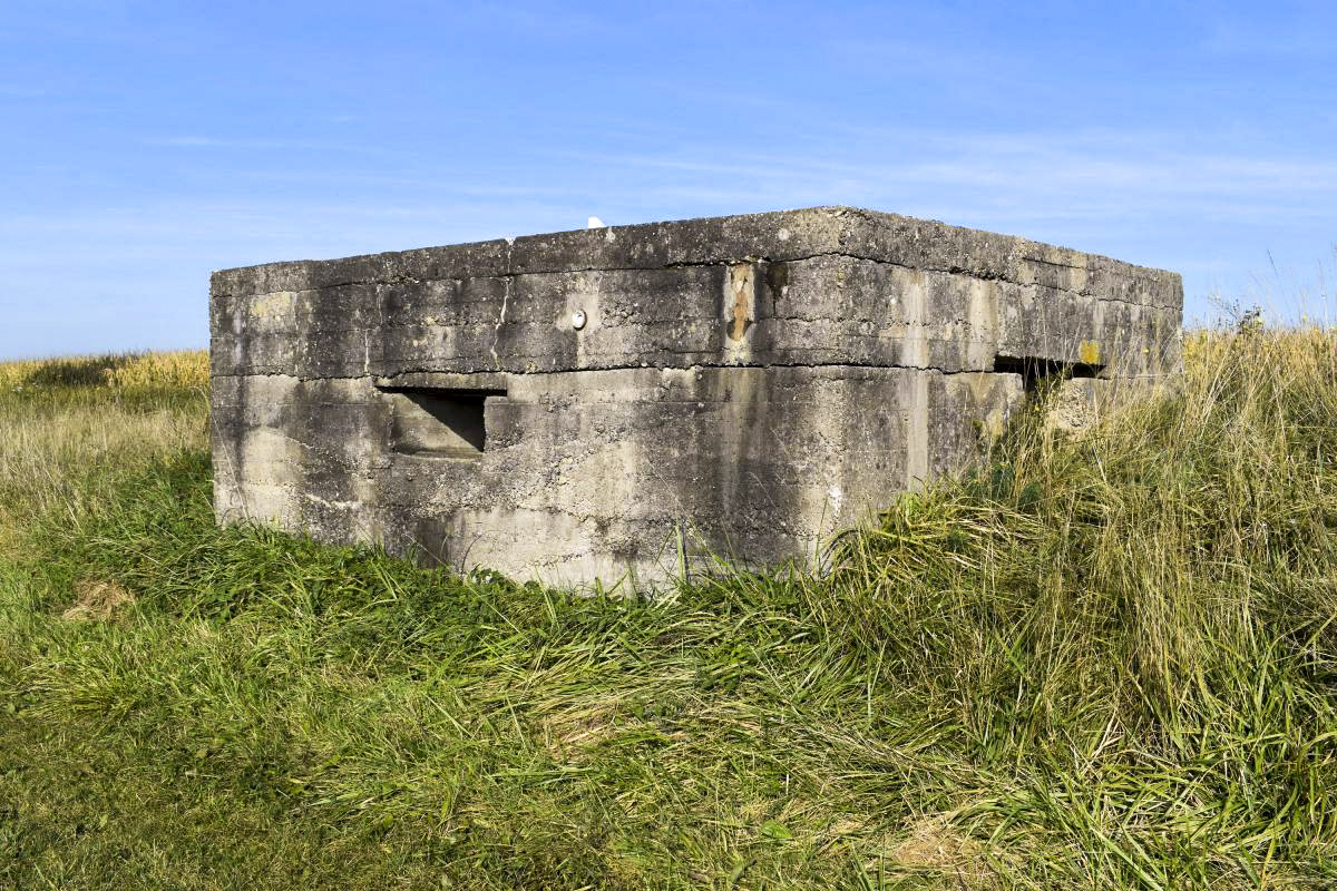 Ligne Maginot - ALTE STRASSE - (Observatoire d'infanterie) - Côté ouest avec créneau de tir - D.Froehly
