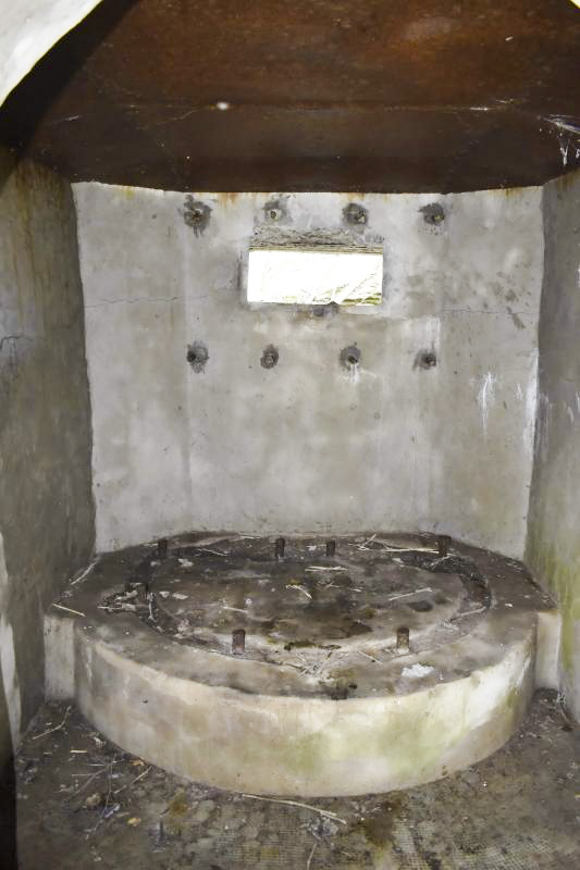 Ligne Maginot - ECLUSE 53 SUD - (Blockhaus pour canon) - Chambre de tir - D. Froehly