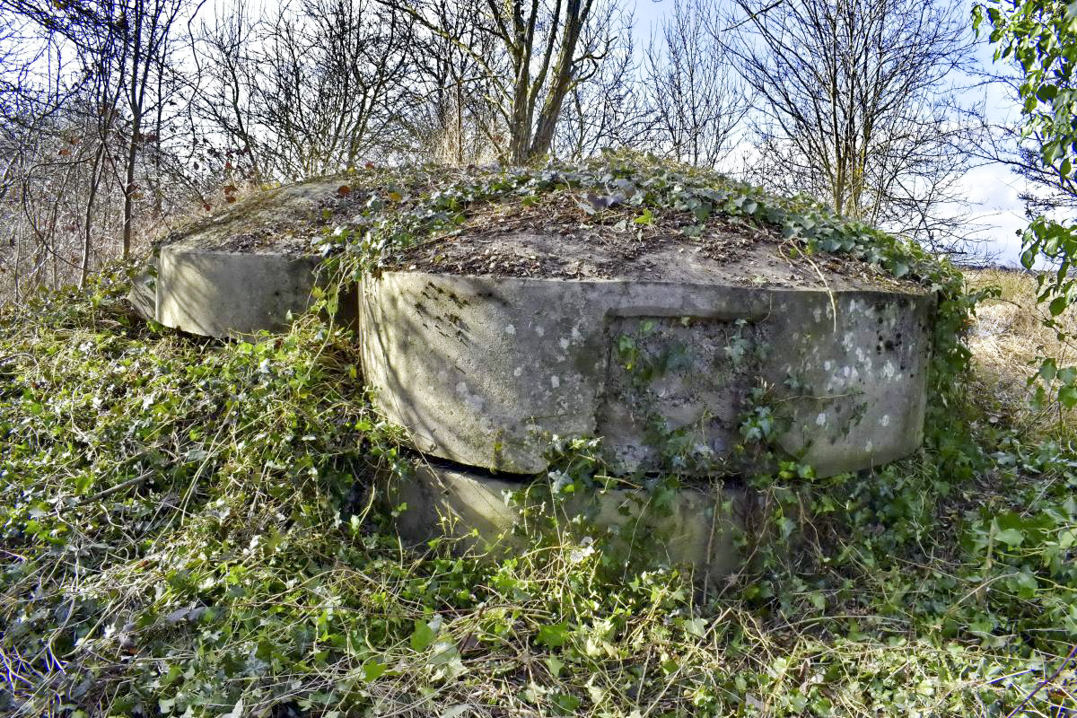 Ligne Maginot - ECLUSE 53 NORD - (Blockhaus pour arme infanterie) - Coupole centre - l'observatoire - D. Froehly