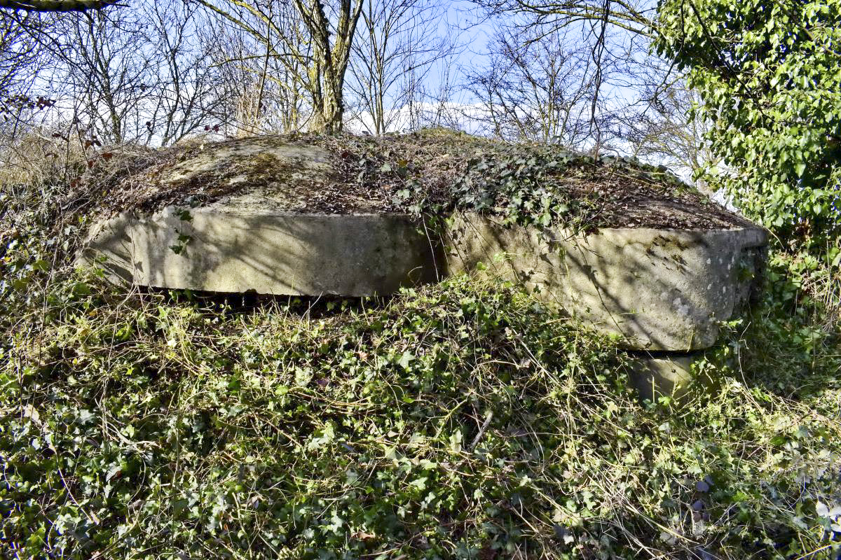 Ligne Maginot - ECLUSE 53 NORD - (Blockhaus pour arme infanterie) - Coupole sud - D. Froehly