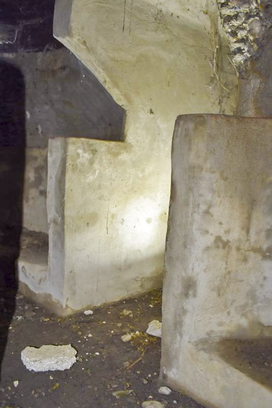 Ligne Maginot - ECLUSE 53 NORD - (Blockhaus pour arme infanterie) - L'accès à l'observatoire - D. Froehly