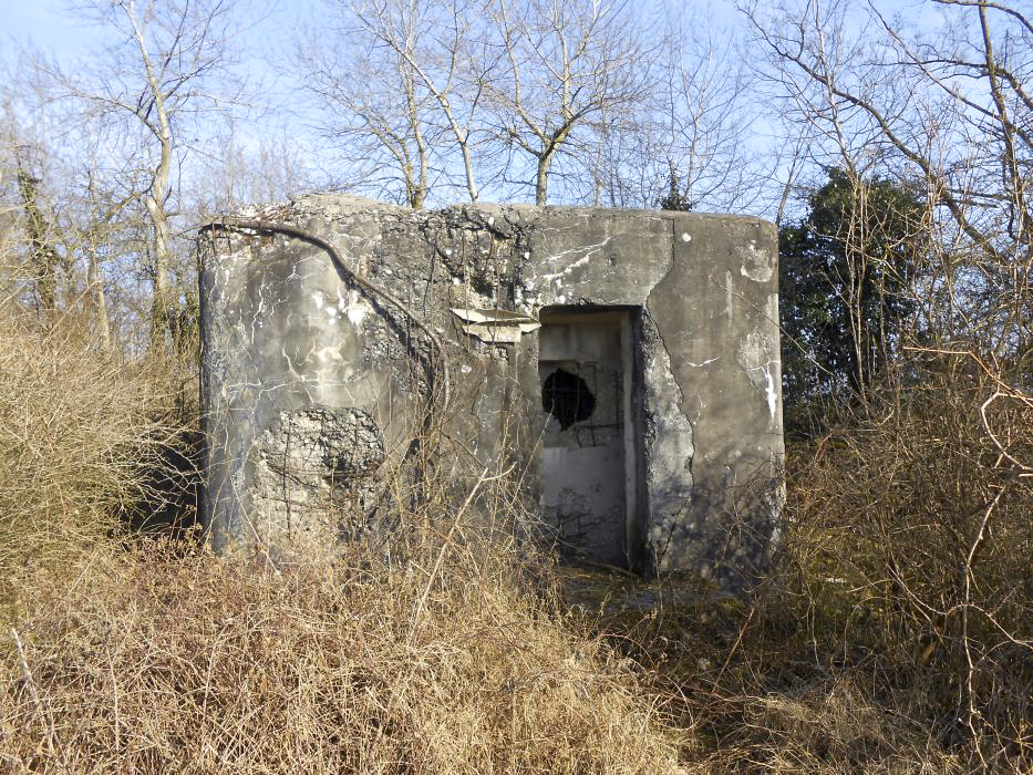 Ligne Maginot - ECLUSE 52 NORD - (Blockhaus pour canon) - Entrée du blockhaus - 42RIF