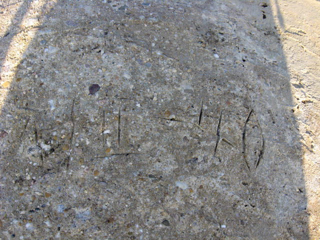 Ligne Maginot - SCHITTEFELD 4 - (Blockhaus pour arme infanterie) - Date de construction de l'observatoire
Février 1940 - Christian LENHARD