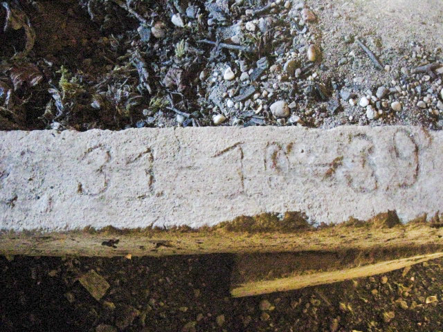 Ligne Maginot - SCHITTEFELD 4 - (Blockhaus pour arme infanterie) - Date de construction du blockhaus - Christian LENHARD