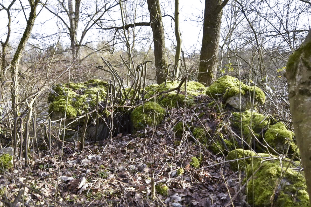 Ligne Maginot - G32 - MUHLWINKEL NORD - (Blockhaus pour arme infanterie) - Restes du blockhaus dynamité - D.Froehly