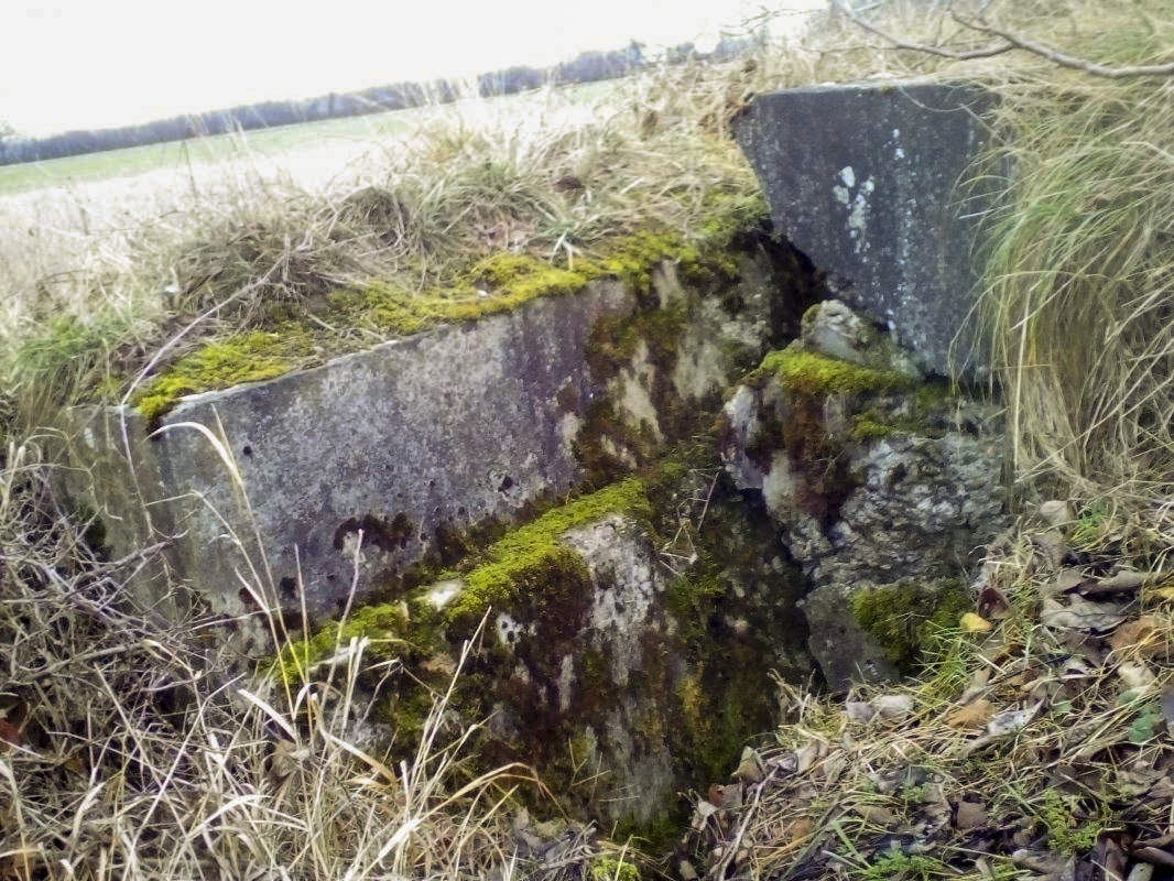 Ligne Maginot - HEITEREN EST 3 - (Blockhaus de type indéterminé) - Restes de béton - Nicolas MULLER