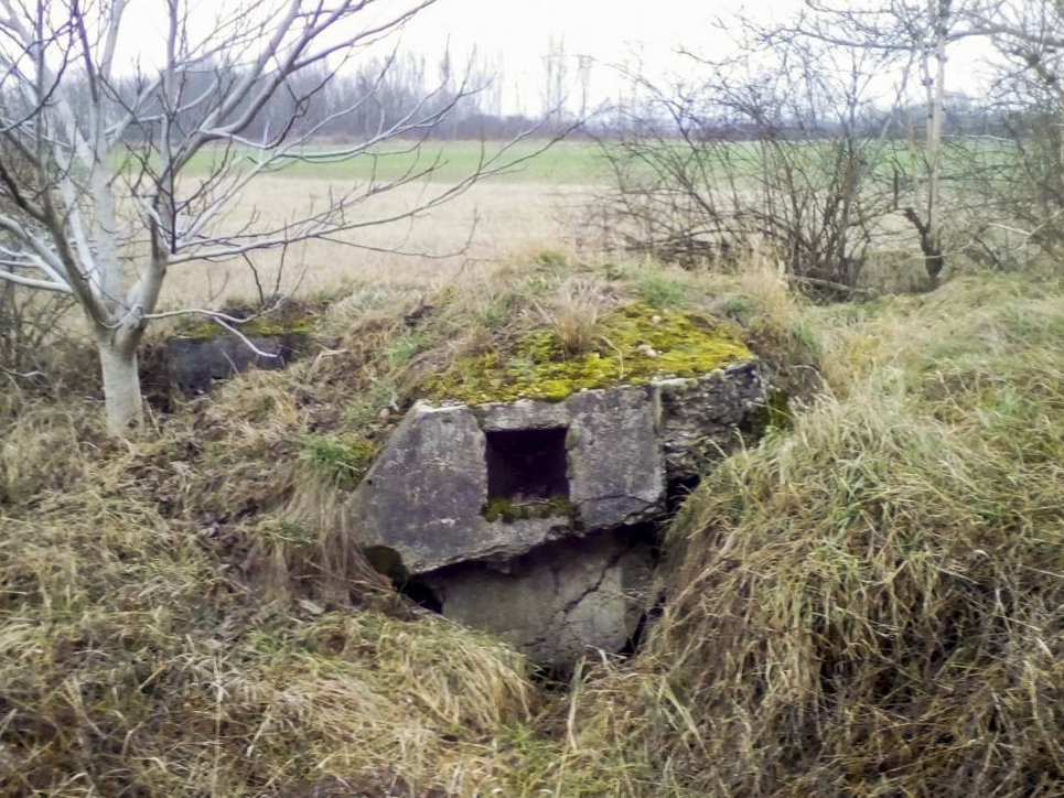Ligne Maginot - HEITEREN EST 3 - (Blockhaus de type indéterminé) - Restes de béton - Nicolas MULLER