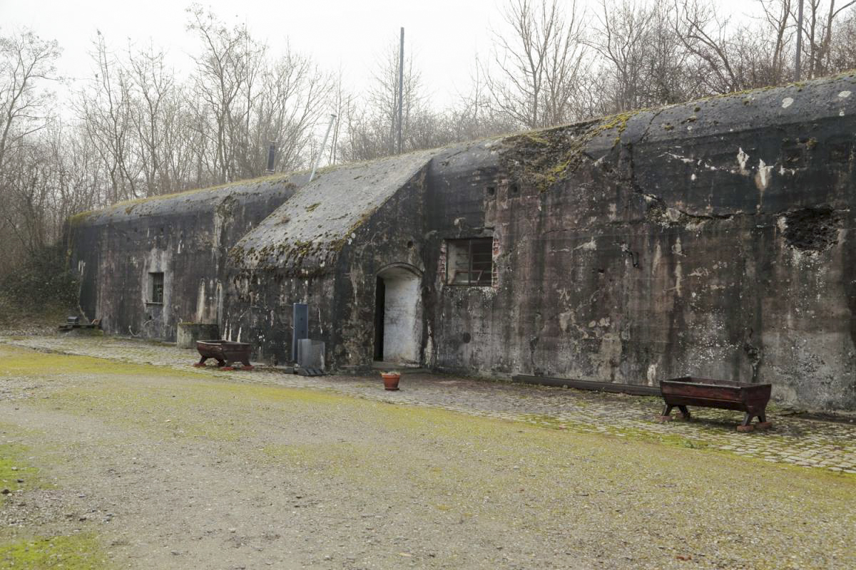 Ligne Maginot - HEITEREN (PC II/28° RIF) - (PC de Quartier) - La caserne centrale - Les Gardiens du Rhin