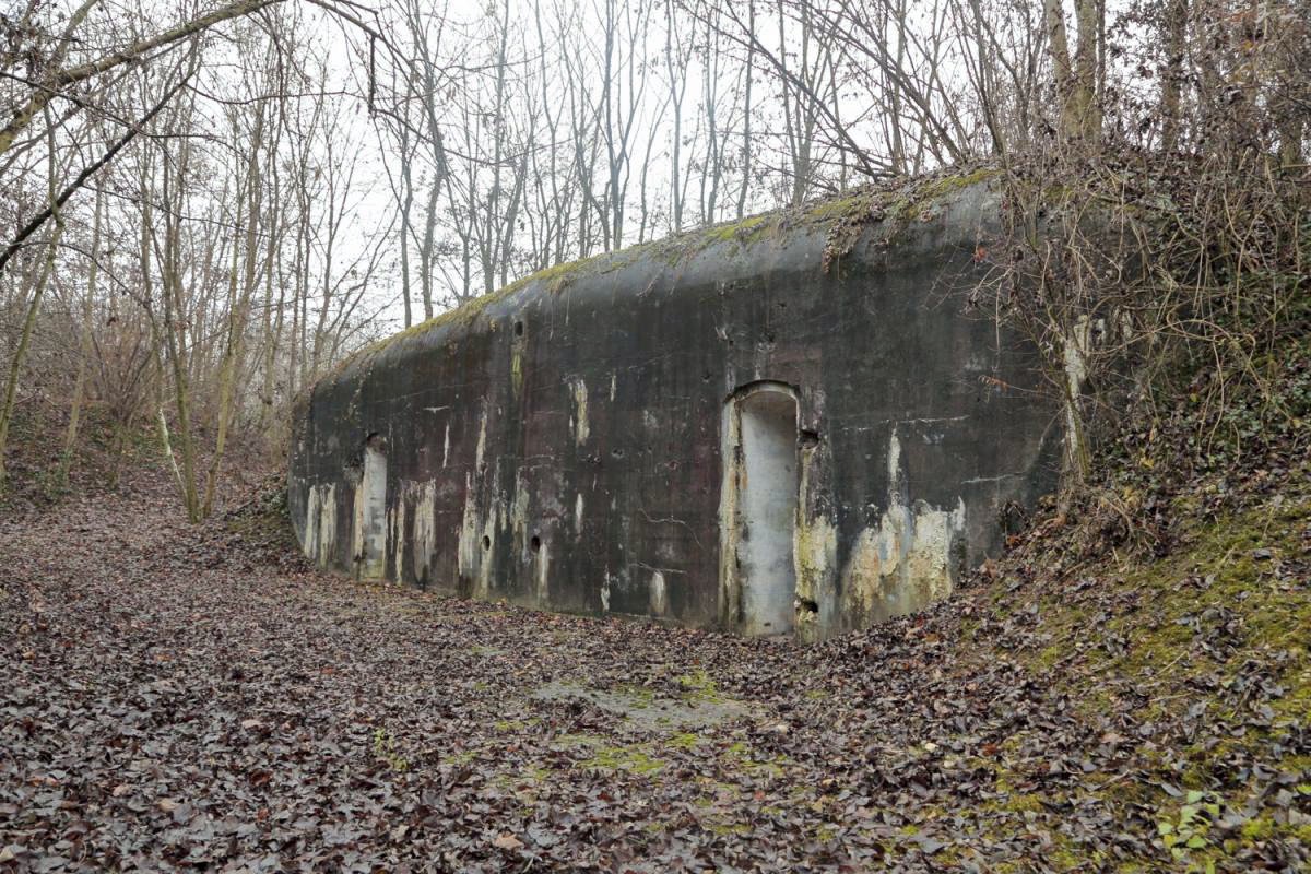 Ligne Maginot - HEITEREN (PC II/28° RIF) - (PC de Quartier) - Abri de combat sud-est - Les Gardiens du Rhin