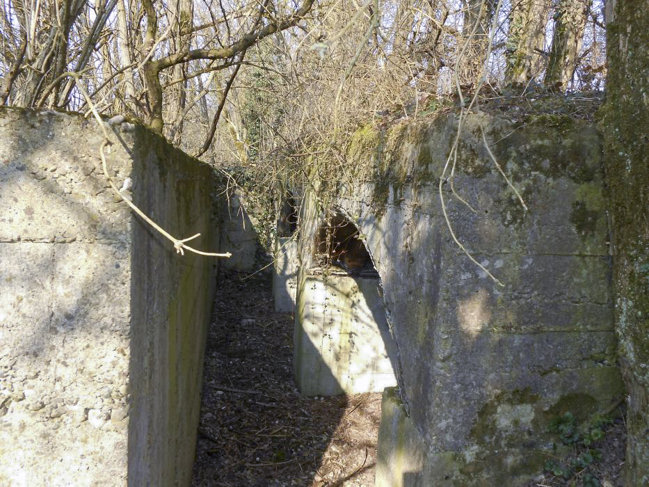 Ligne Maginot - NIEDERWALD (Position d'artillerie préparée) - Soute n° 4 - 42RIF