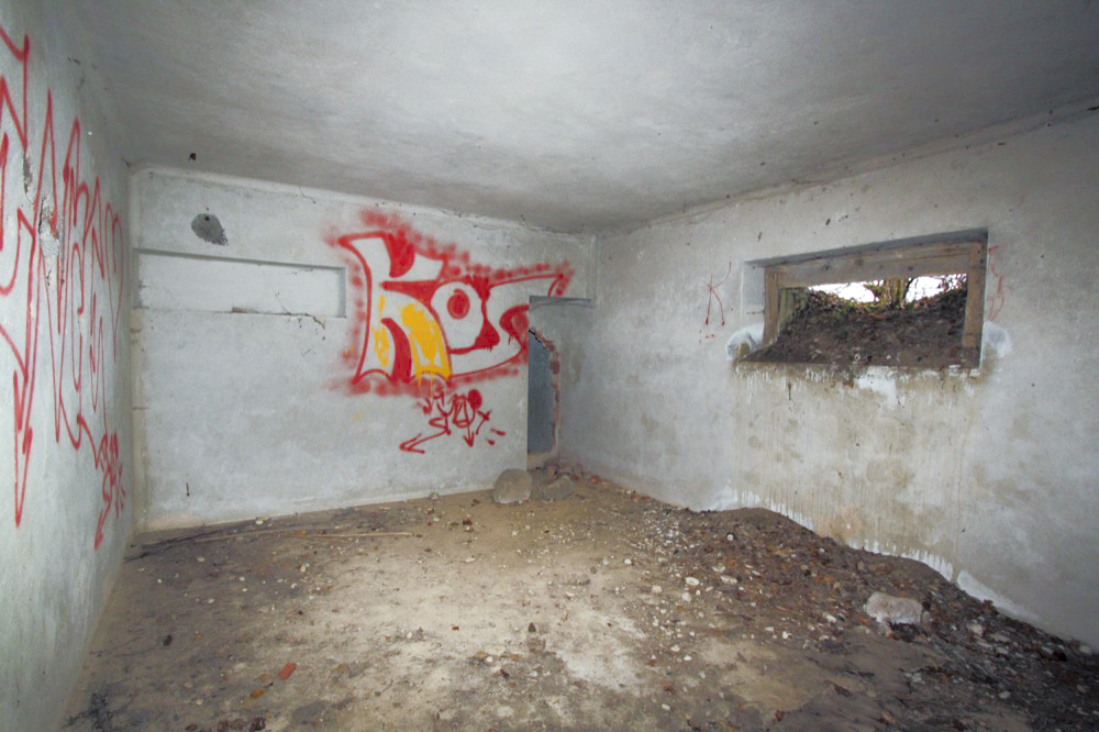 Ligne Maginot - LANGER ZUG 1 (Abri) - Vue intérieure de l'abri - Les Gardiens du Rhin