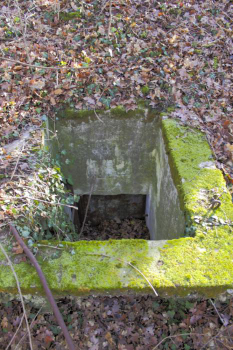 Ligne Maginot - OBERWALD Est Sud - (Blockhaus pour arme infanterie) - L'entrée avec sa trappe d'accès - Les Gardiens du Rhin
