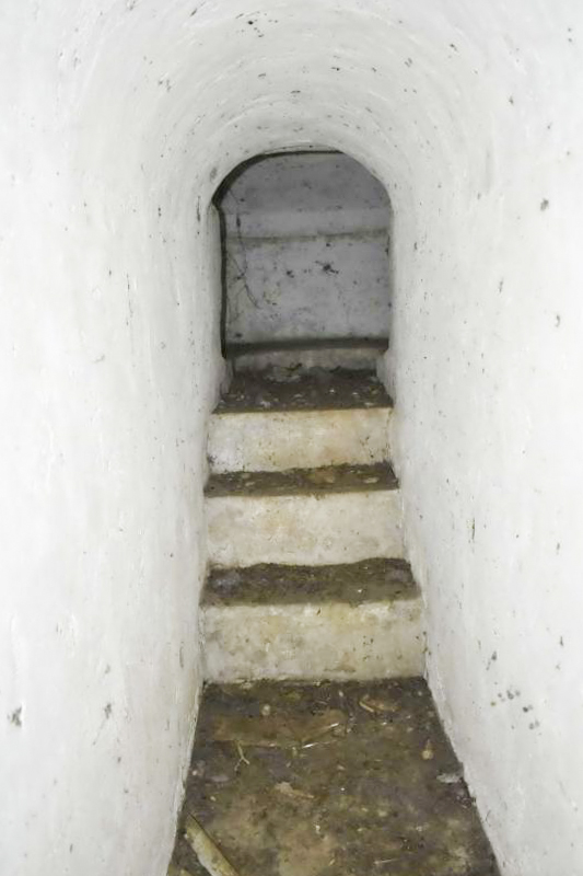 Ligne Maginot - OBERWALD EST 1 - (Blockhaus pour arme infanterie) - Le couloir vers la coupole - D.Froehly