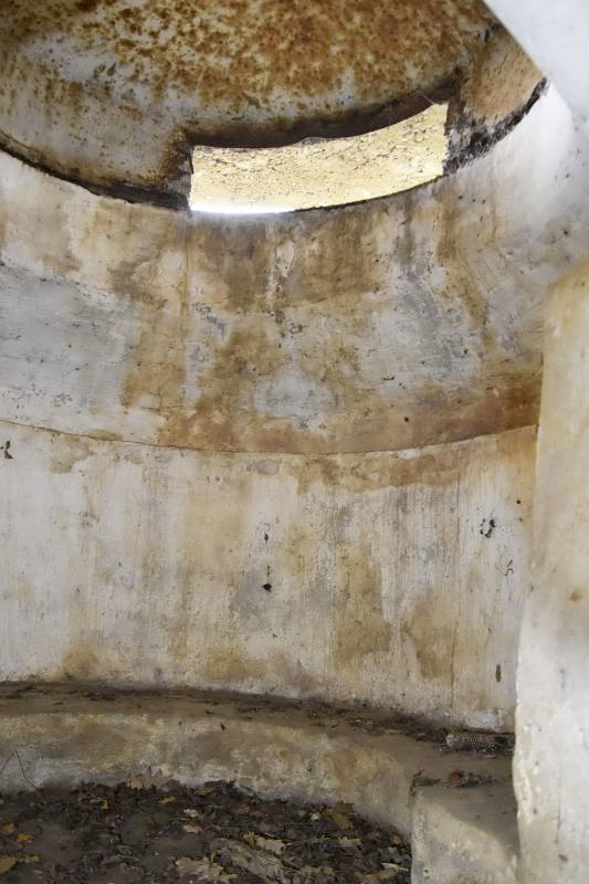 Ligne Maginot - OBERWALD SUD EST 1 - (Blockhaus pour arme infanterie) - Intérieur de la coupole - D.Froehly