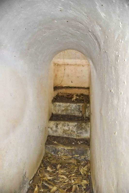 Ligne Maginot - OBERWALD SUD EST 2 - (Blockhaus pour arme infanterie) - Couloir donnant accès à la coupole - D.Froehly