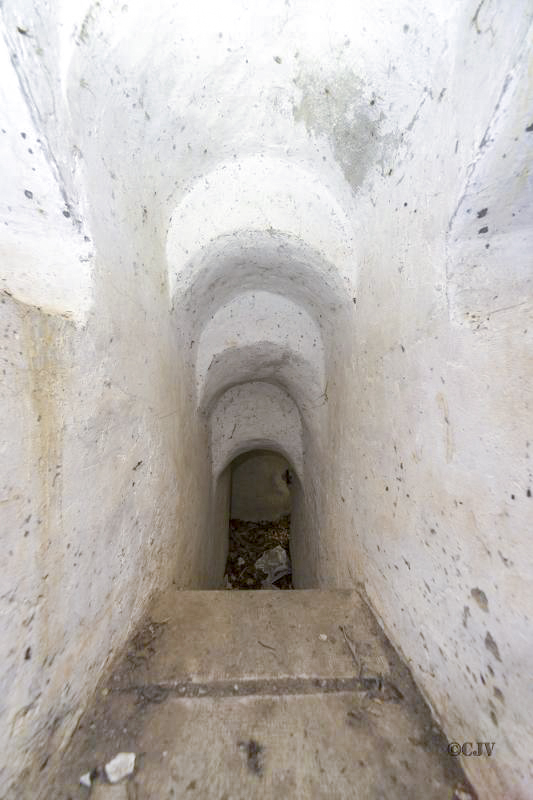 Ligne Maginot - SAINT HUBERT 2 - (Blockhaus pour arme infanterie) - Couloir gauche - Lia VERMEULEN