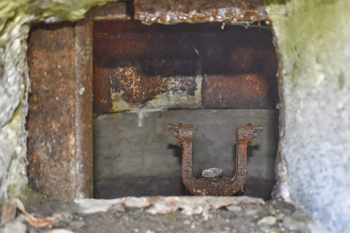 Ligne Maginot - PONT DE BATEAU OUEST 1 - (Blockhaus pour arme infanterie) - Créneau de tir - D.Froehly