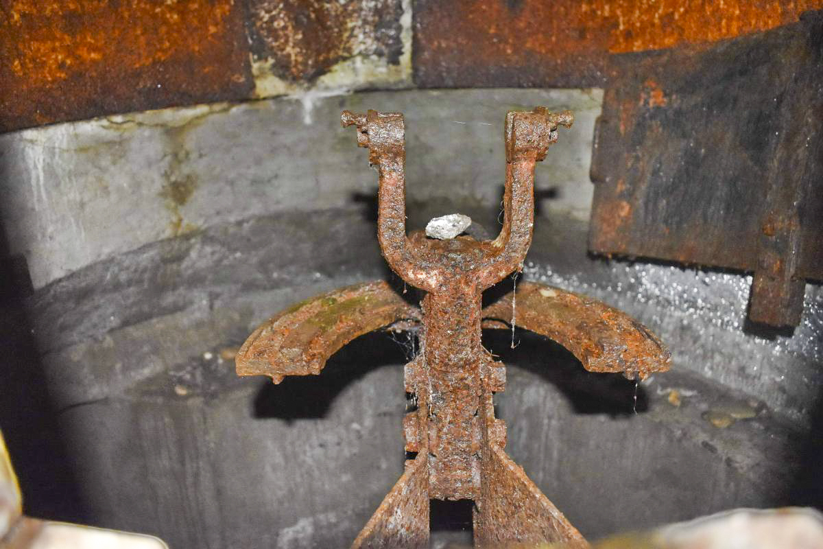 Ligne Maginot - PONT DE BATEAU OUEST 1 - (Blockhaus pour arme infanterie) - Support d'arme - D.Froehly