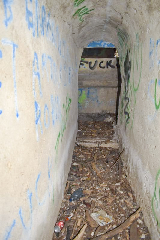 Ligne Maginot - STOCKACKER 2 - (Blockhaus pour arme infanterie) - Le couloir d'accès à la chambre de tir - Daniel Froehly