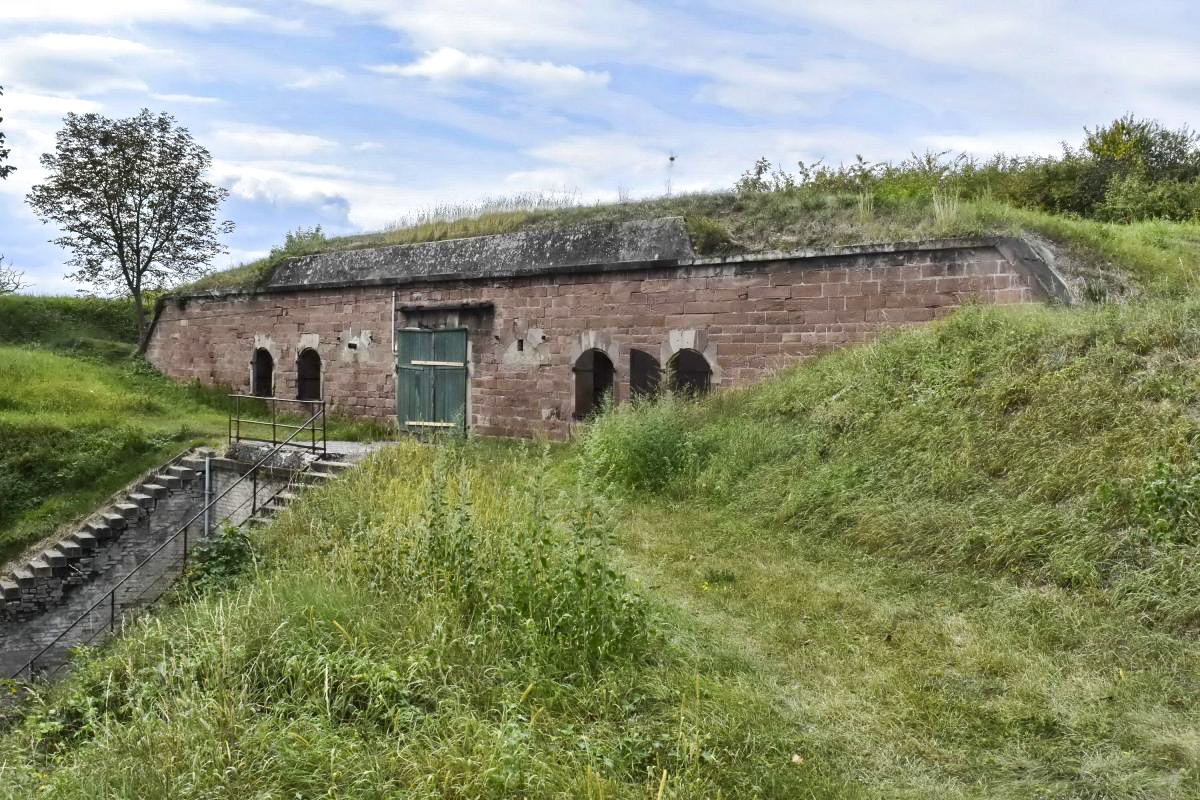 Ligne Maginot - TOUR BASTIONNEE 4 (CEFV N°1/I/28° RIF) - (PC) - Vue du dessus - D.Froehly
