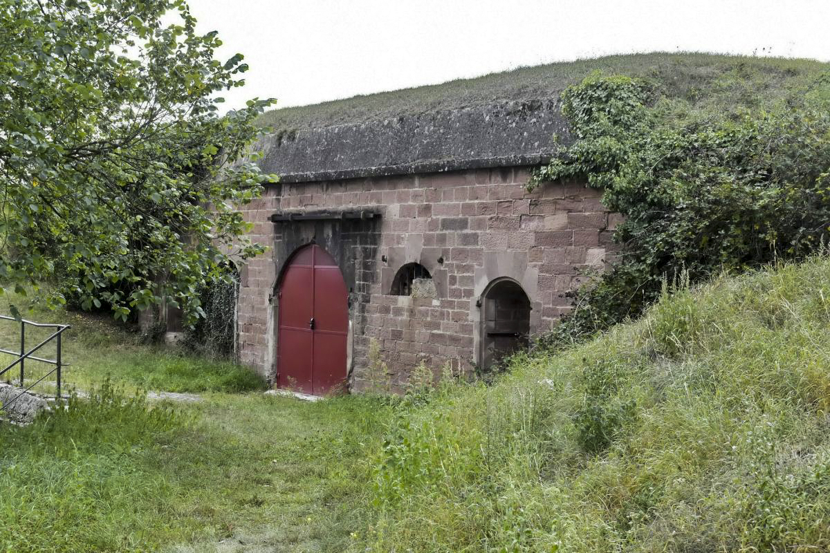Ligne Maginot - TOUR BASTIONNEE 3 (CM N°1/I/28° RIF) - (PC de Sous-Quartier) - Vue du dessus - D.Froehly