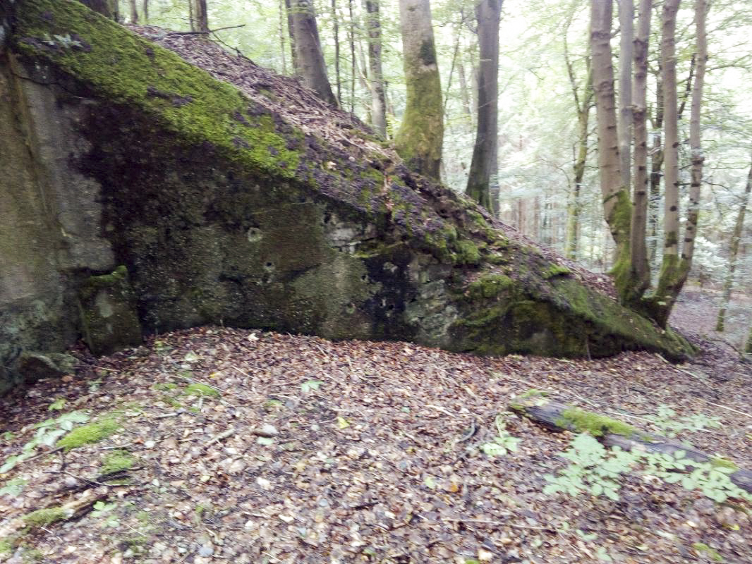 Ligne Maginot - MARKBACH - (Blockhaus pour arme infanterie) - Chambre de tir Est
Mur d'aile - donceuh