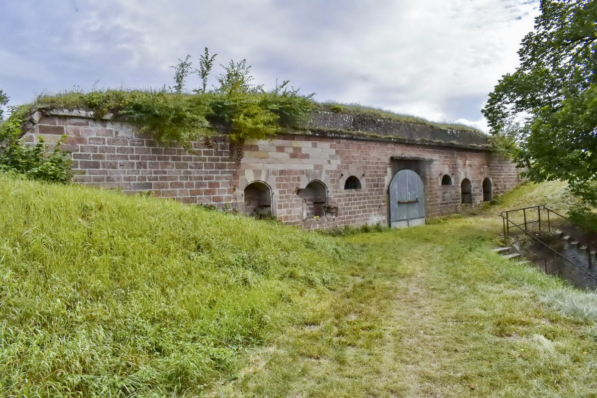 Ligne Maginot - TOUR BASTIONNEE 7 (I/28° RIF) - (PC de Quartier) - Vue du dessus - D.Froehly