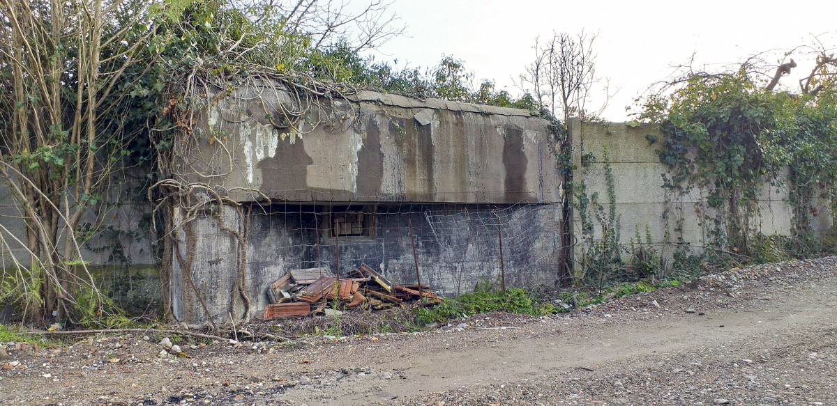 Ligne Maginot - 30 - KLAEUBELSWOERTH NORD - (Blockhaus pour arme infanterie) - Créneau nord - Gregory Fuchs