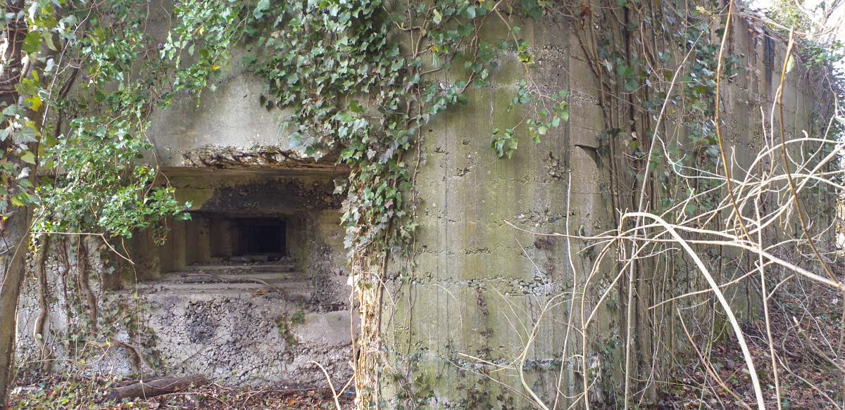 Ligne Maginot - 52 - BUSSIERES EST - (Blockhaus pour arme infanterie) - Chambre de tir sud - Les Gardiens du Rhin